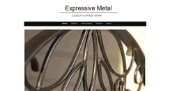 Desktop Screenshot of expressivemetal.com